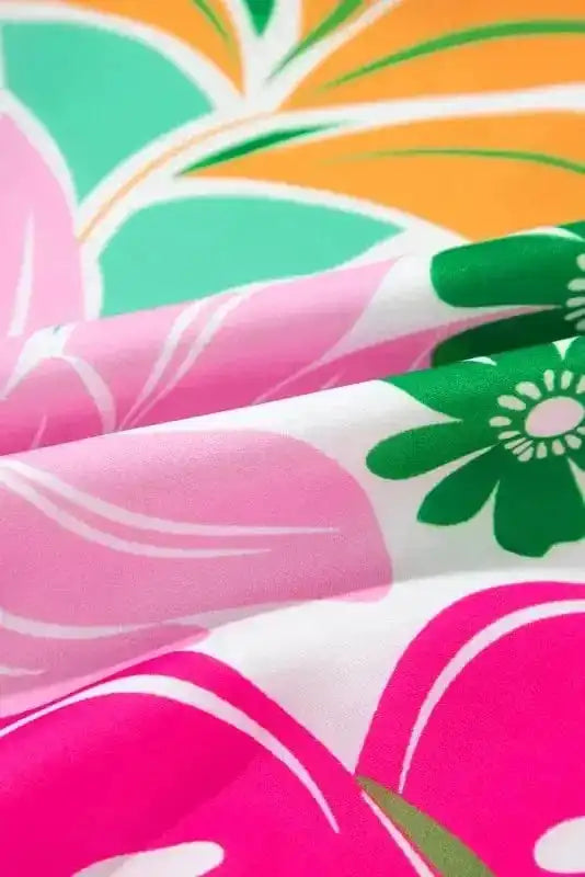 Floral Dresses Verdant Vogue Botanical Mini Dress