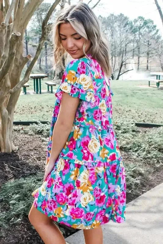 Floral Dresses Verde Flora Dress