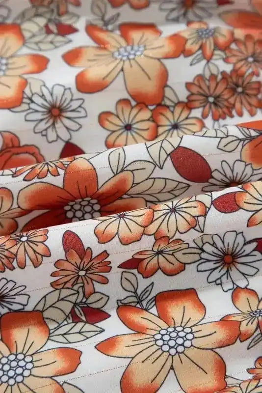 Floral Dresses Vintage Bloom Layered Dress