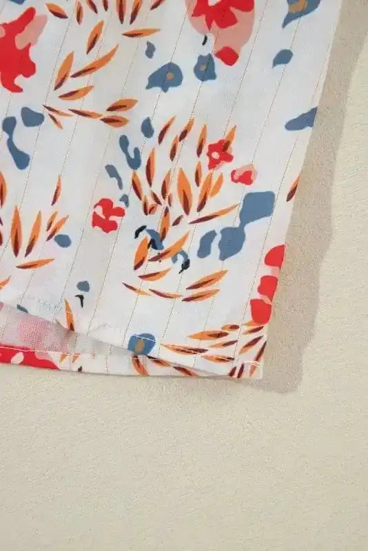 Floral Dresses Vintage Bloom Layered Dress