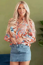 Floral Shirts Floral Sunset Loose Fit Shirt