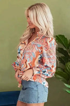 Floral Shirts Floral Sunset Loose Fit Shirt