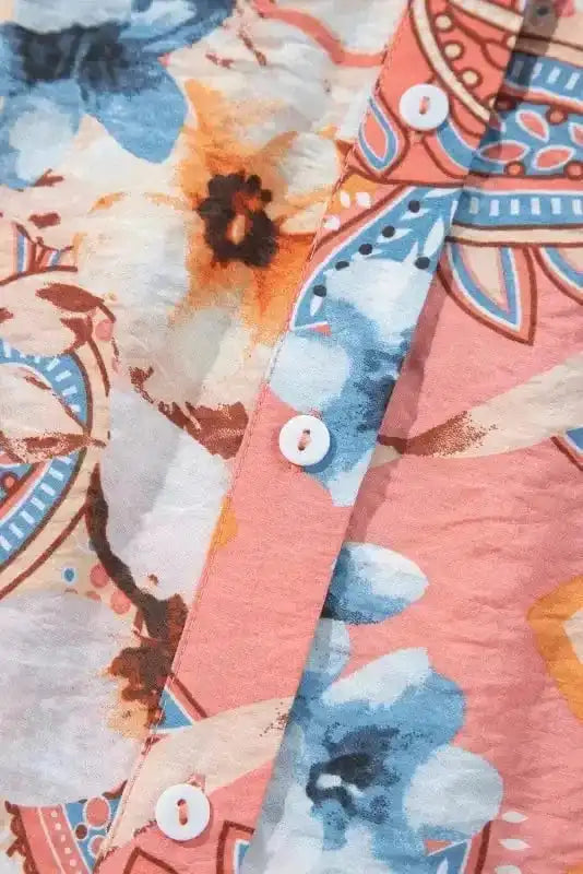 Floral Shirts Floral Sunset Loose Fit Shirt