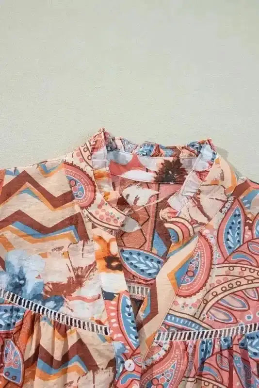 Floral Shirts Floral Sunset Loose Fit Shirt