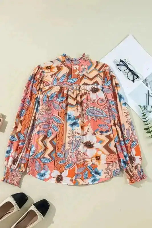 Floral Shirts Floral Sunset Loose Fit Shirt