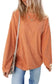 Graphic Orange Leopard Pumpkin Graphic Corded Sweatshirt