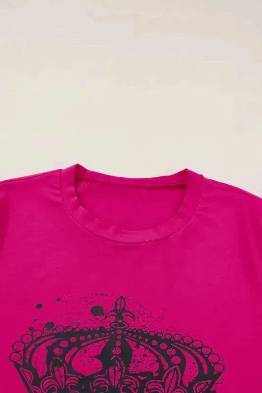 Graphic Tees Noble Crest Cotton T-Shirt