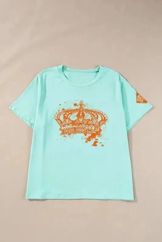 Graphic Tees Noble Crest Cotton T-Shirt
