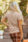 Graphic Tees PUMPKIN Leopard Bowknot T-Shirt