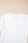 Graphic Tees Sequin Squad Rugby Cotton T-Shirt