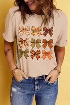 Graphic Tees Spooky Chic Bowknot Tee
