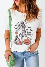 Graphic Tees STAY SPOOKY Graphic Halloween T-Shirt