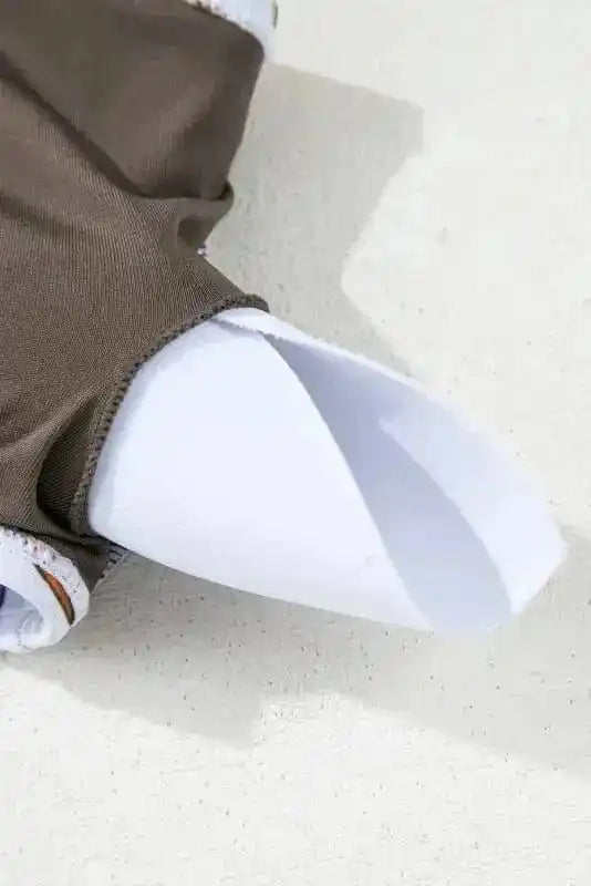 High Waisted Swimsuit Abstract Beauty Bikini