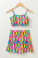 High Waisted Swimsuit Abstract High Waist Bikini Swimsuit