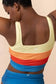 High Waisted Swimsuit Blue Wave High Waist Bikini