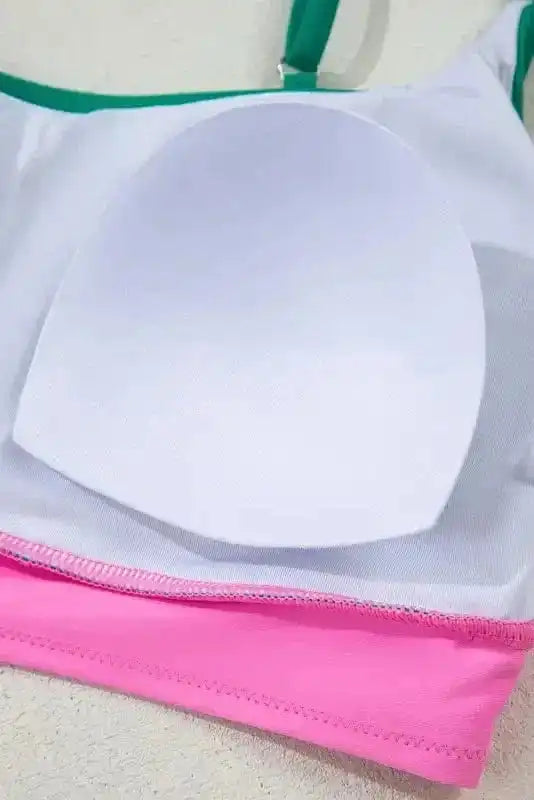 High Waisted Swimsuit Sea Green High Waist Bikini