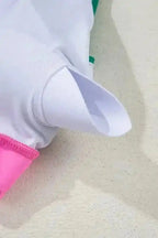 High Waisted Swimsuit Sea Green High Waist Bikini