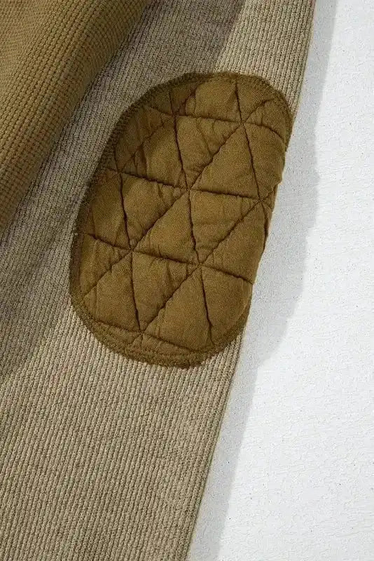 Hood Jackets Boho Quilted Hoodie Jacket