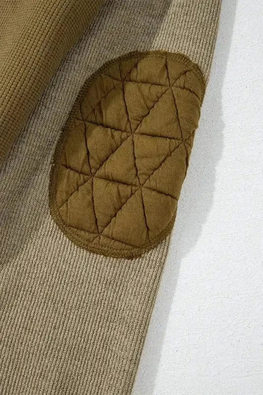 Hood Jackets Boho Quilted Hoodie Jacket