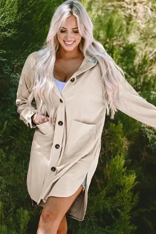 Hood Jackets Layer Lover Oversized Shacket