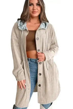 Hood Jackets Layer Lover Oversized Shacket