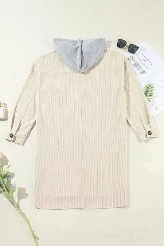 Hood Jackets Layer Lover Oversized Shacket