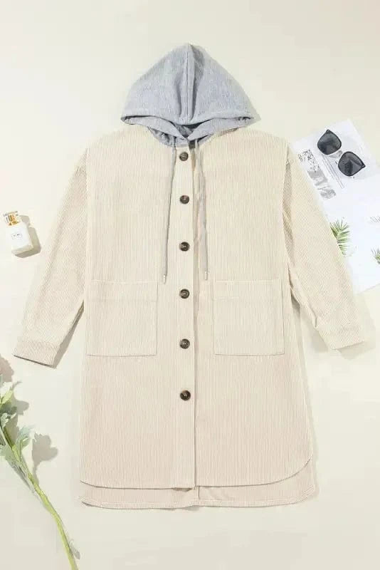 Hood Jackets Layer Lover Oversized Shacket