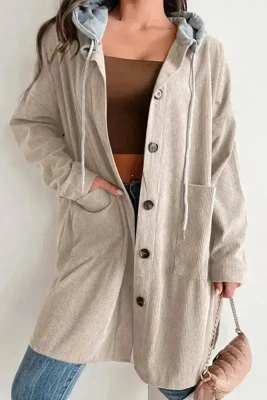 Hood Jackets Layer Lover Oversized Shacket