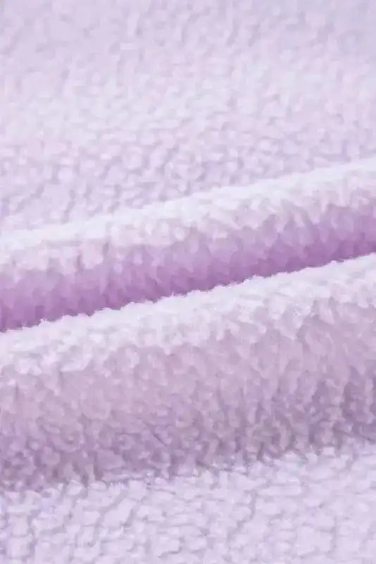 Hoodies Comfort Clasp Fuzzy Hoodie