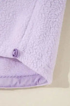 Hoodies Comfort Clasp Fuzzy Hoodie