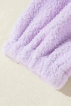 Hoodies Comfort Clasp Fuzzy Hoodie