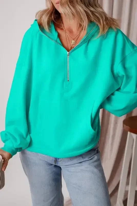 Hoodies Cozy Kangaroo Pocket Fleece Hoodie