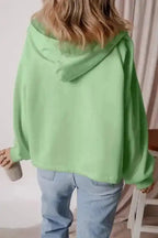 Hoodies Cozy Kangaroo Pocket Fleece Hoodie