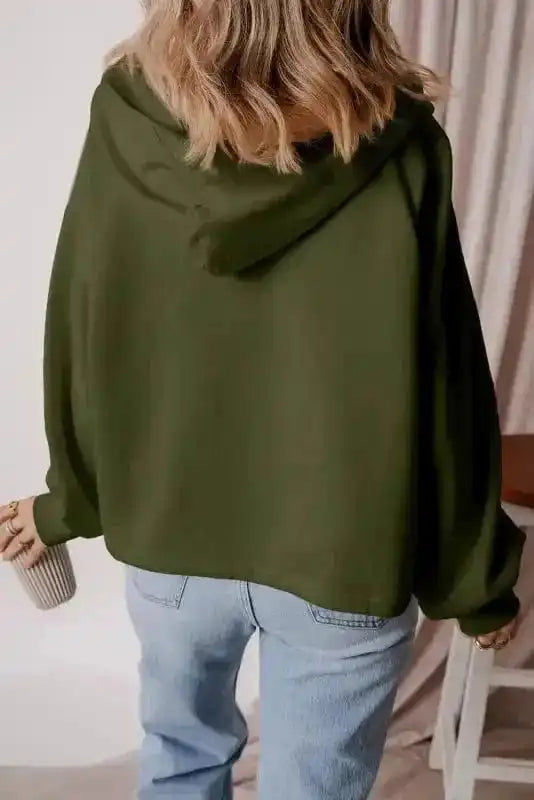 Hoodies Cozy Kangaroo Pocket Fleece Hoodie