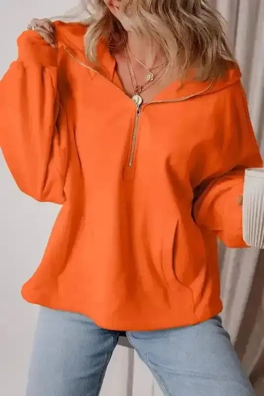 Hoodies Cozy Kangaroo Pocket Fleece Hoodie