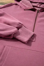 Hoodies Cozy Kangaroo Pocket Fleece Hoodie