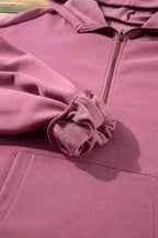 Hoodies Cozy Kangaroo Pocket Fleece Hoodie