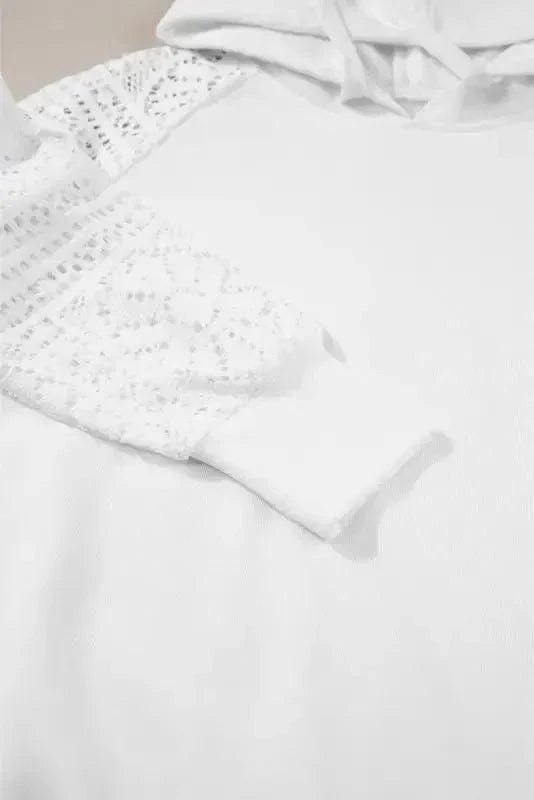 Hoodies Lacy Layers Hoodie