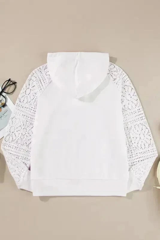 Hoodies Lacy Layers Hoodie