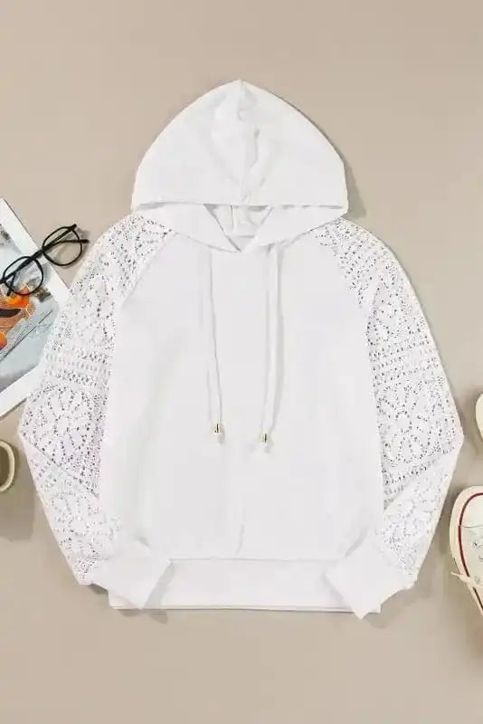 Hoodies Lacy Layers Hoodie