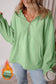 Hoodies Smoke Green / S / 50%Polyester+50%Cotton Cozy Kangaroo Pocket Fleece Hoodie