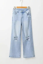 Jeans Beau Blue / 6 / 93%Cotton+5%polyester+2%Elastane Boho Blues Flare Jeans