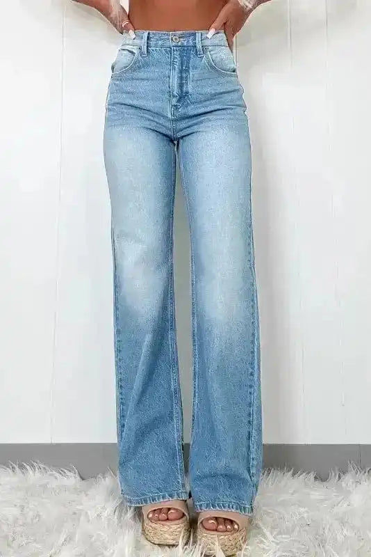 Jeans Myosotis / 4 / 75%Cotton+23%Polyester+2%Elastane Myosotis Skyline Straight-Cut Jeans