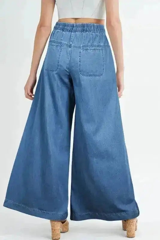 Jeans Rockwash Retro Palazzo Jeans