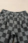 Jeans Urban Checkered Charcoal Denim – Wide Leg Jeans