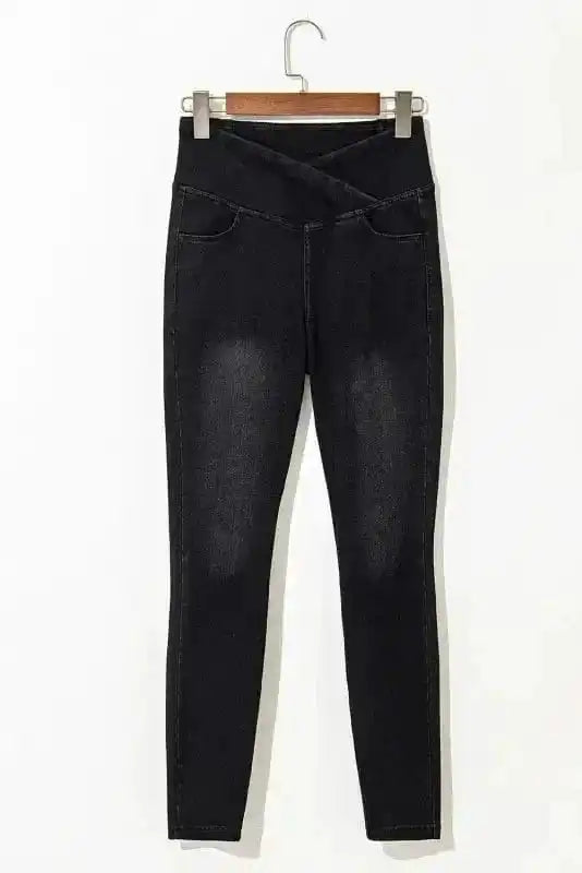 Jeggings CurveAccent Black Stretch Jeggings