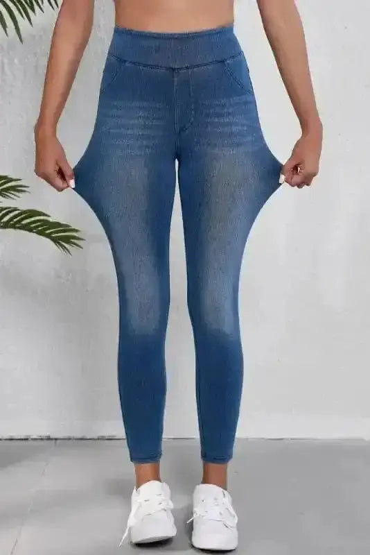 Jeggings Navy FlexFit Ankle Jeggings