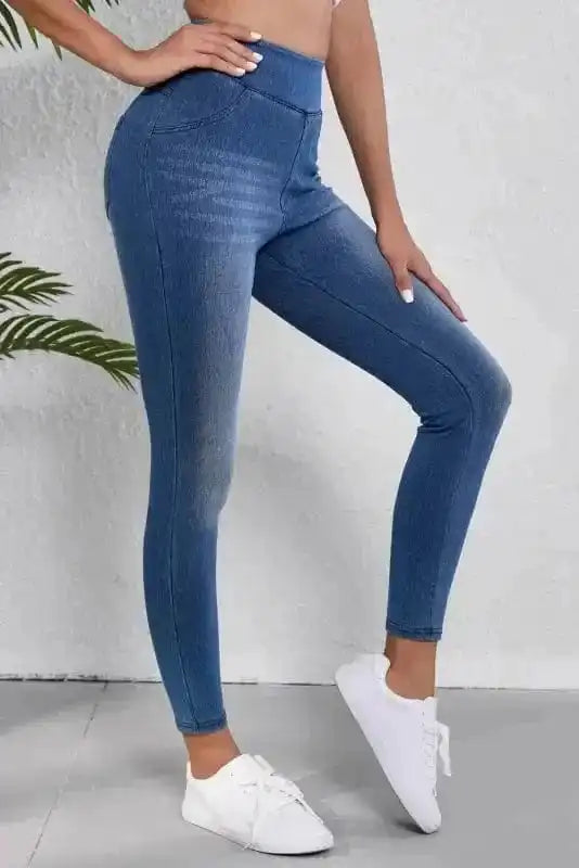 Jeggings Navy FlexFit Ankle Jeggings