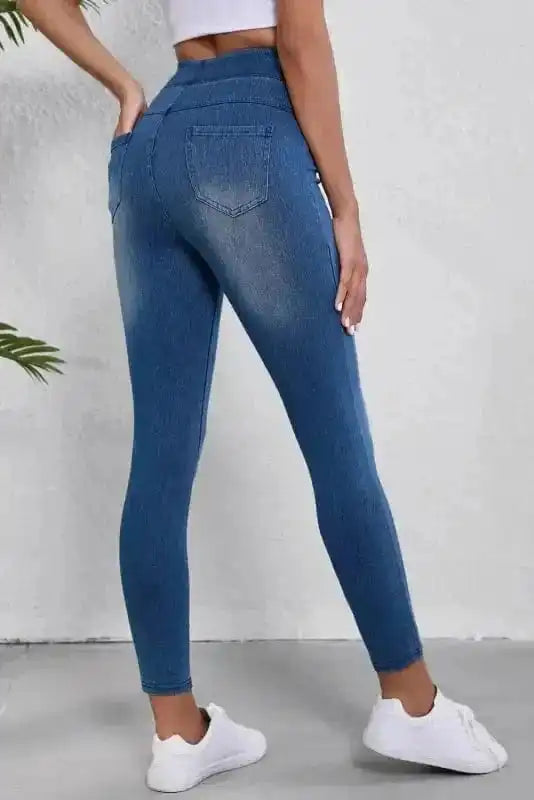 Jeggings Navy FlexFit Ankle Jeggings