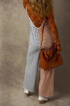 Jumpsuits Citrus Chic Two-Tone Jumpsuit